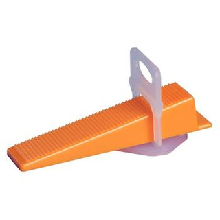 Plastic Tile Leveling System Leveling Spacer Clips and Reusable Wedges Tile Tools Kit for Bathroom Floor