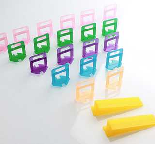 Modern Colorful Reusable Tile Spacer PP Plastic Accessory Leveler Clip Wedges 1.5mm 1mm Ceramic Plier For Floor Tile