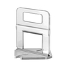 China Supplier 1.0mm-2.0mm Tile Accessories Tile Leveling System Clips Tile Spacer clips