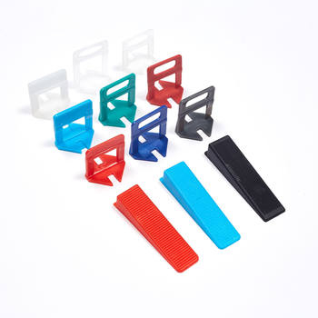 Tile Leveling System Clips, Upgraded Tiles Leveler Spacers for Professional and DIY Ceramic Tile and Stone Installation