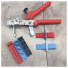 Tile Leveling System Clips, Upgraded Tiles Leveler Spacers for Professional and DIY Ceramic Tile and Stone Installation