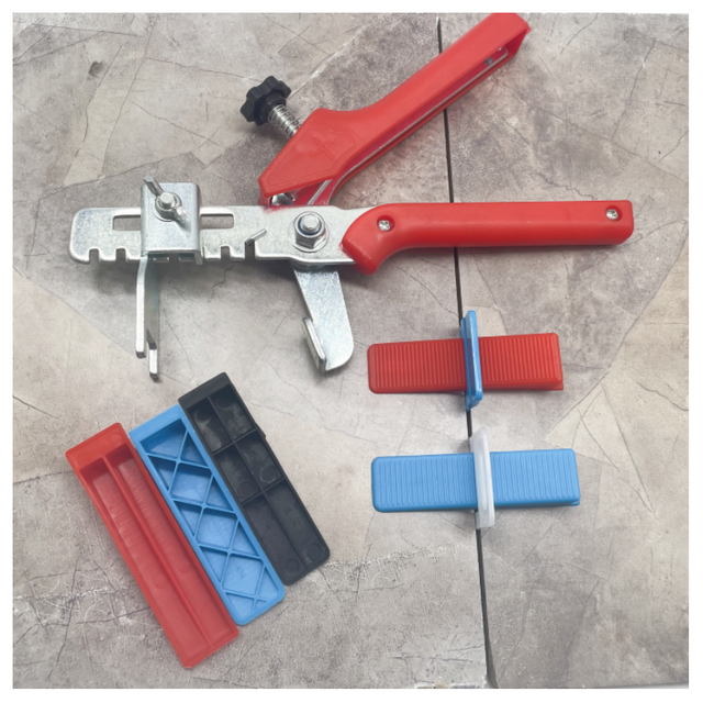 Tile Leveling System Clips, Upgraded Tiles Leveler Spacers for Professional and DIY Ceramic Tile and Stone Installation